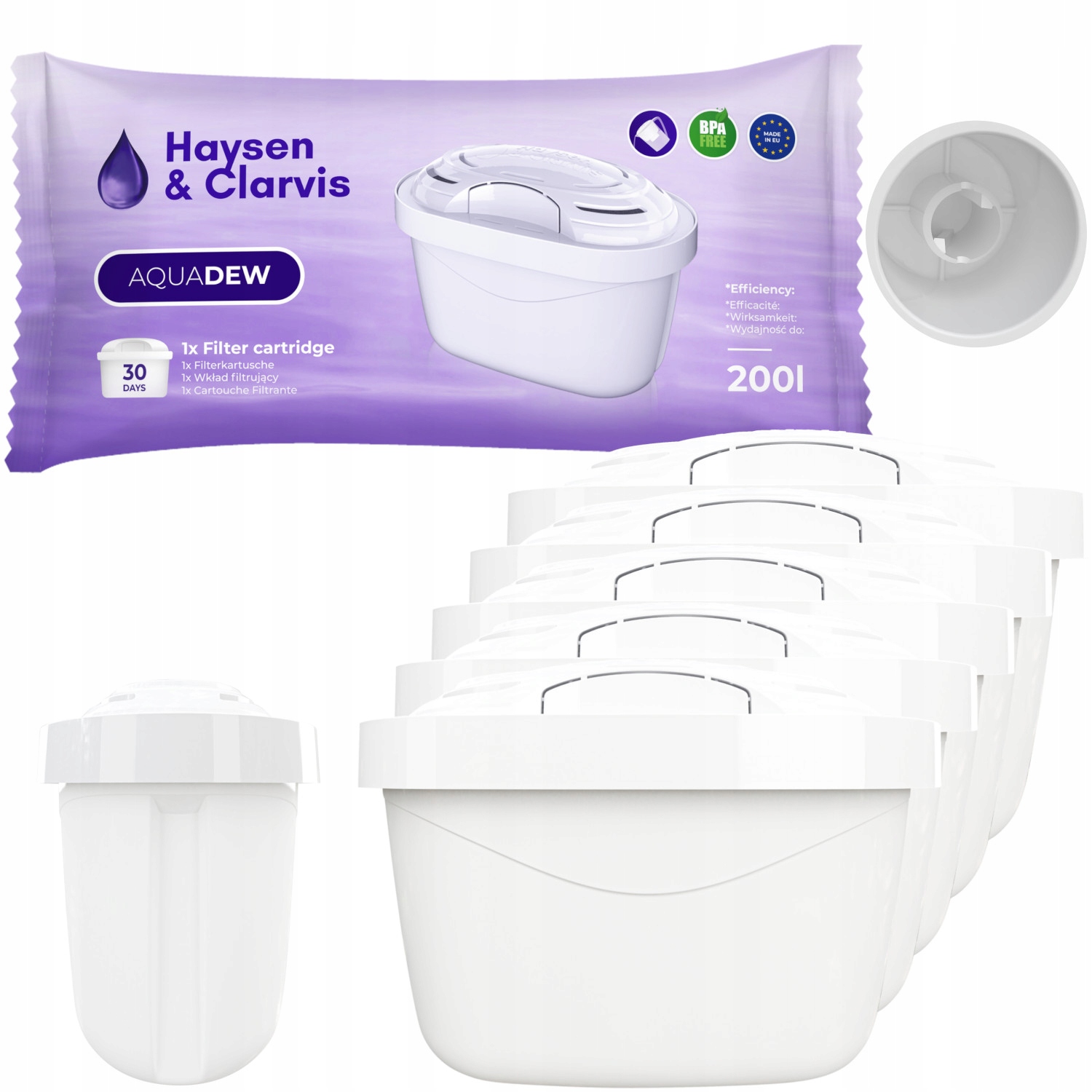 Filtračná vložka Haysen & Clarivis AquaDew 5 ks.